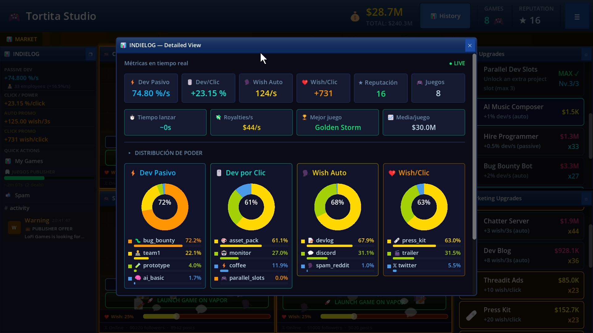 Game Dev Clicker Simulator screenshot 8