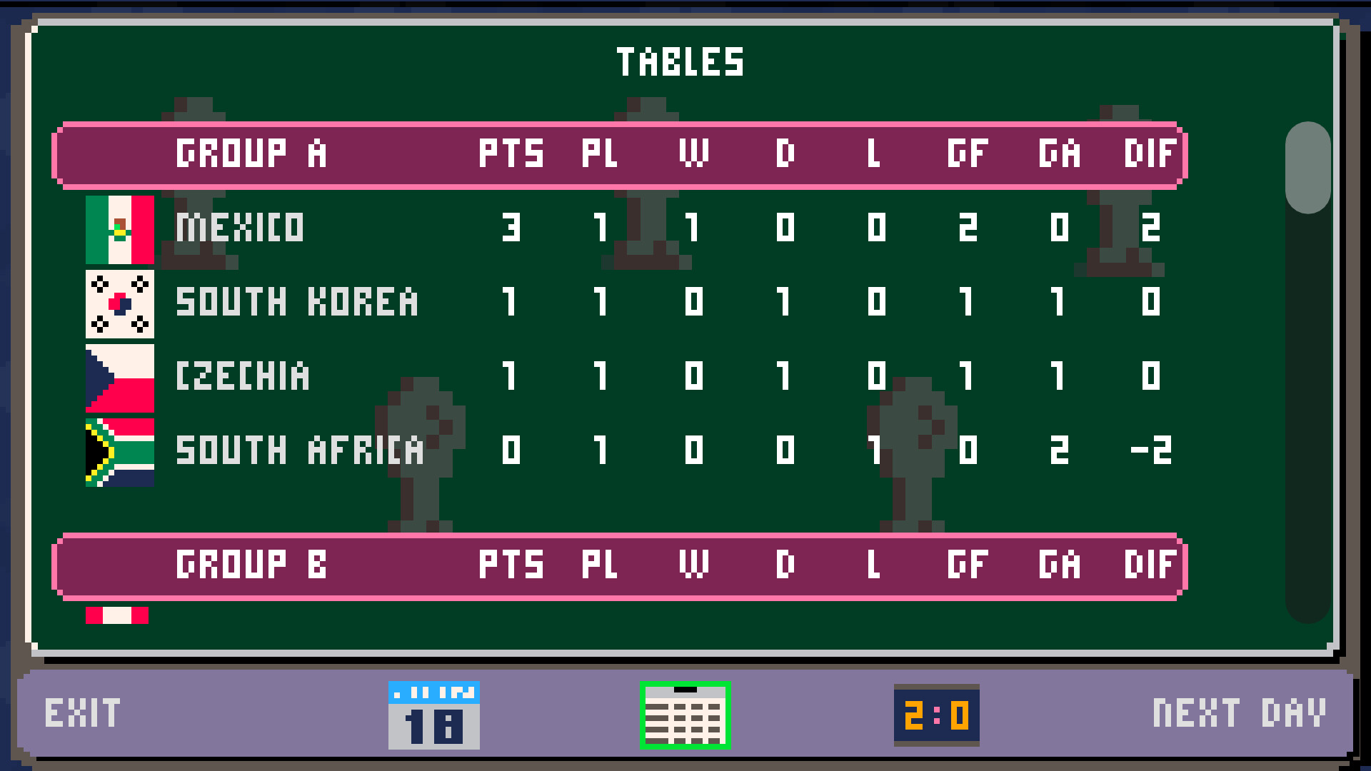 Arcade World Cups screenshot 5