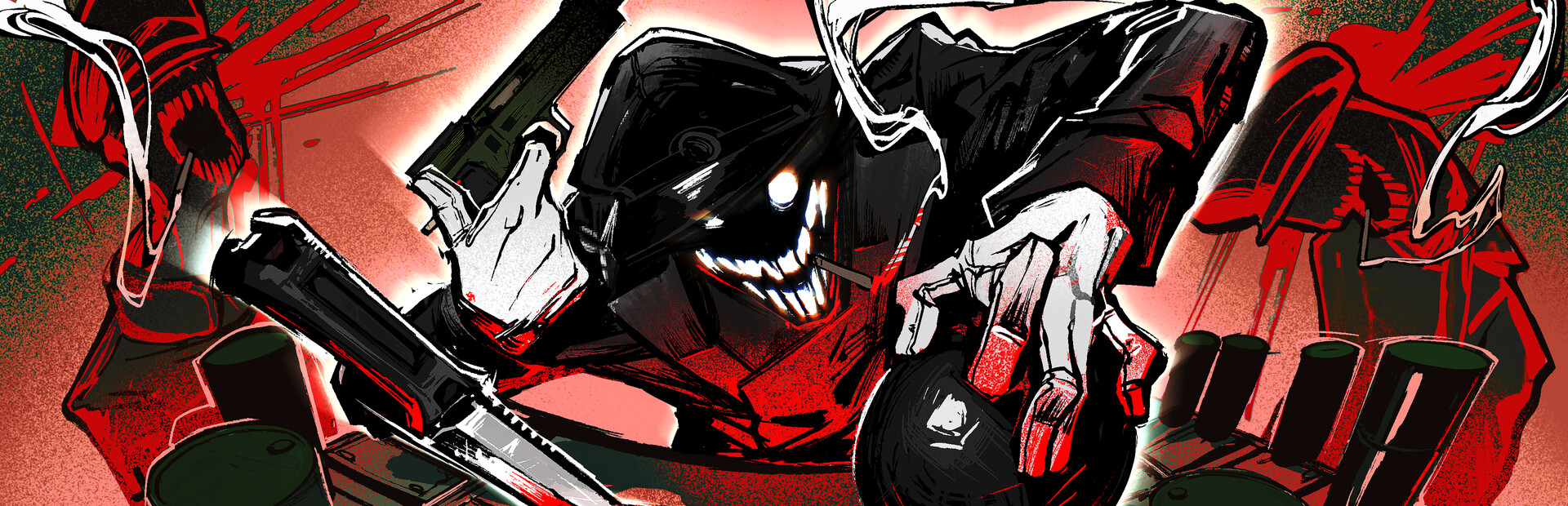 Gun Knife Bomb