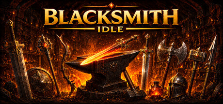 Blacksmith Idle — Steam header