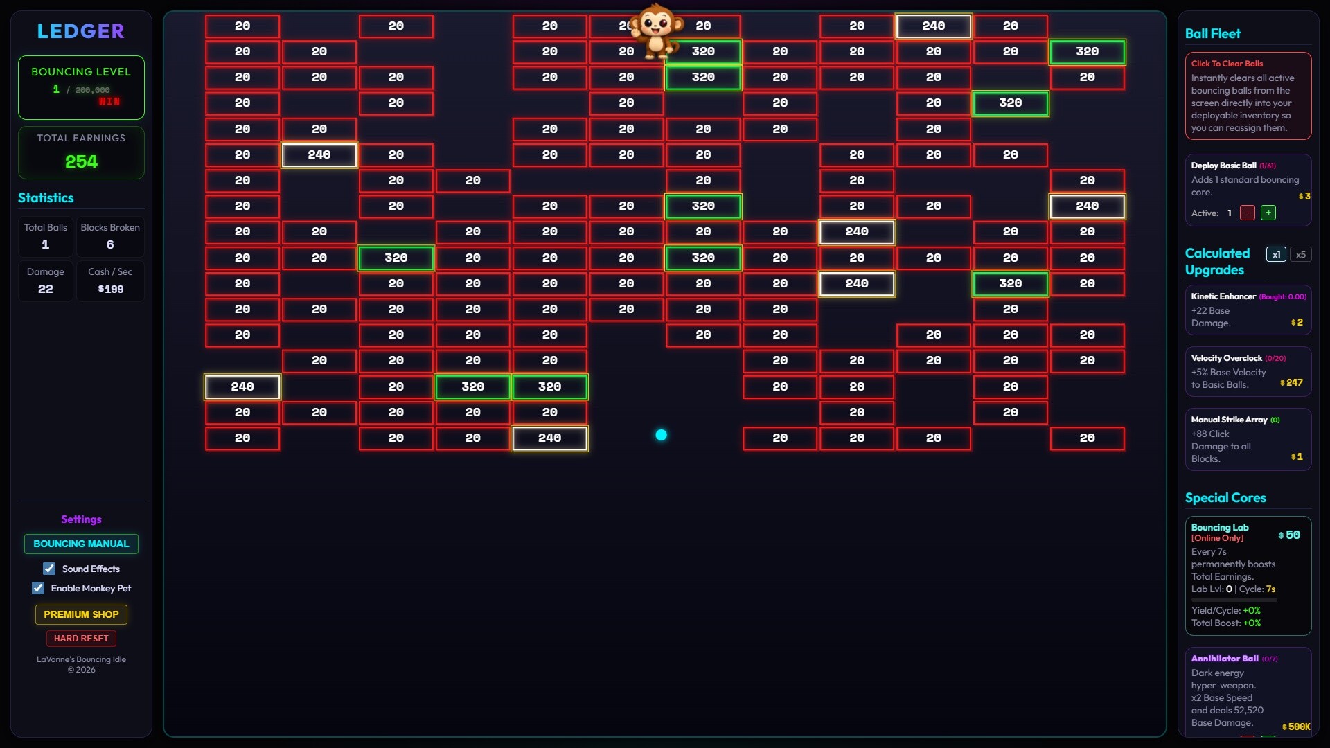 LaVonne's Bouncing Idle screenshot 1
