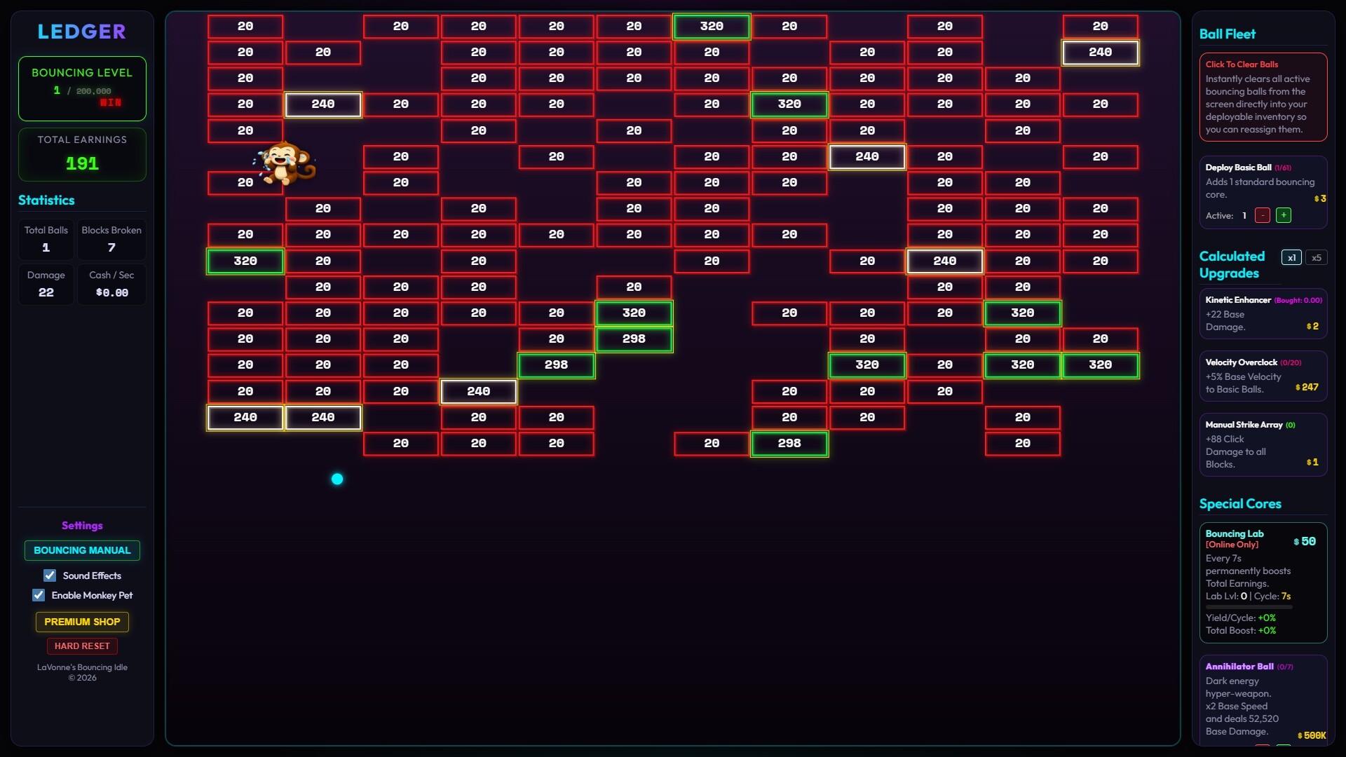 LaVonne's Bouncing Idle screenshot 2