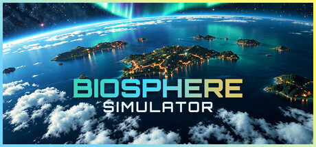 Biosphere Simulator — Steam header