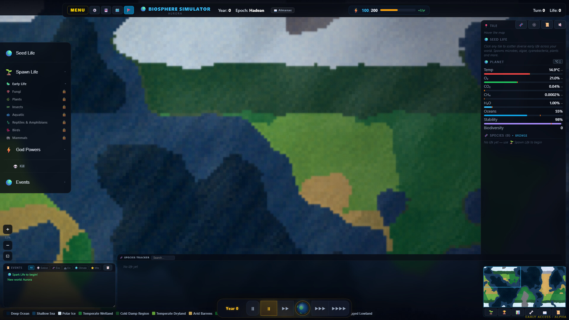 Biosphere Simulator screenshot 5