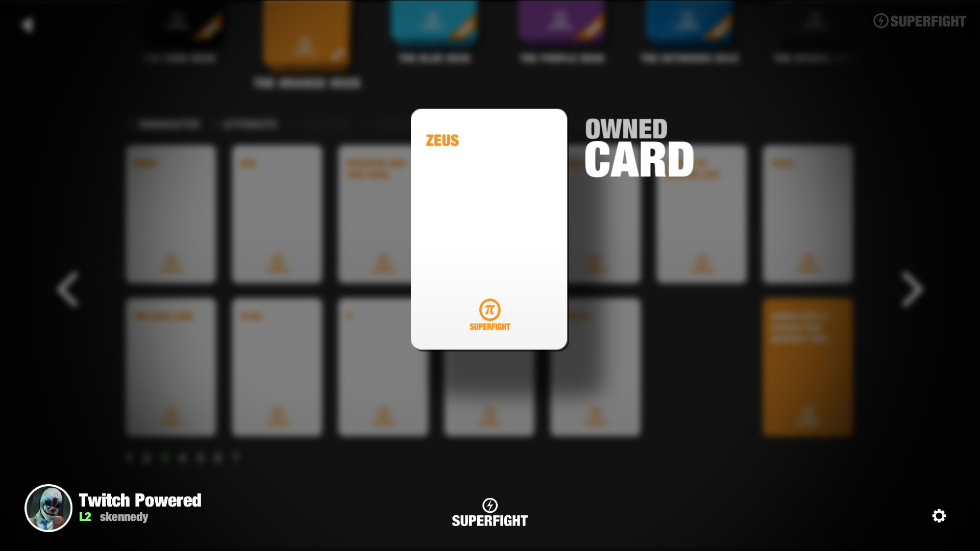SUPERFIGHT - The Orange Deck screenshot 1