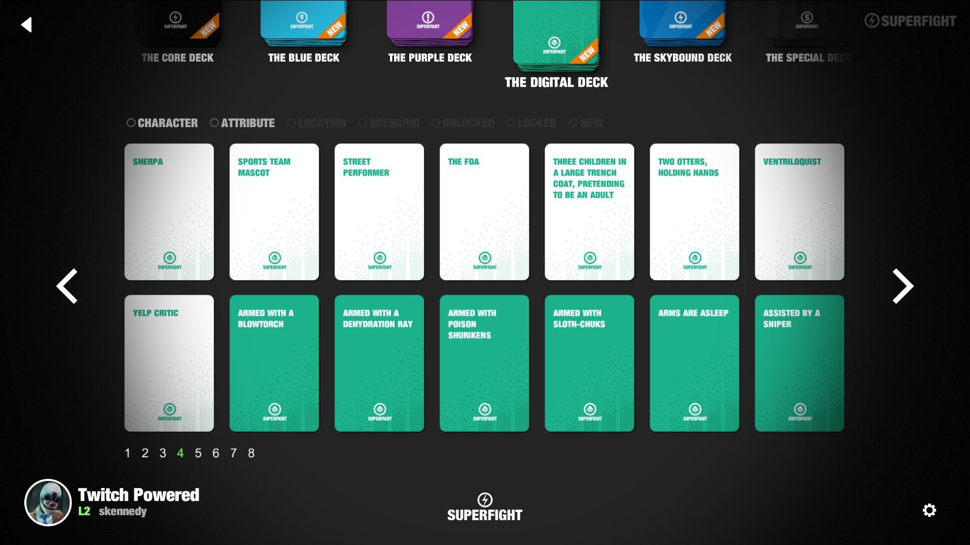 SUPERFIGHT - The Digital Deck screenshot 3