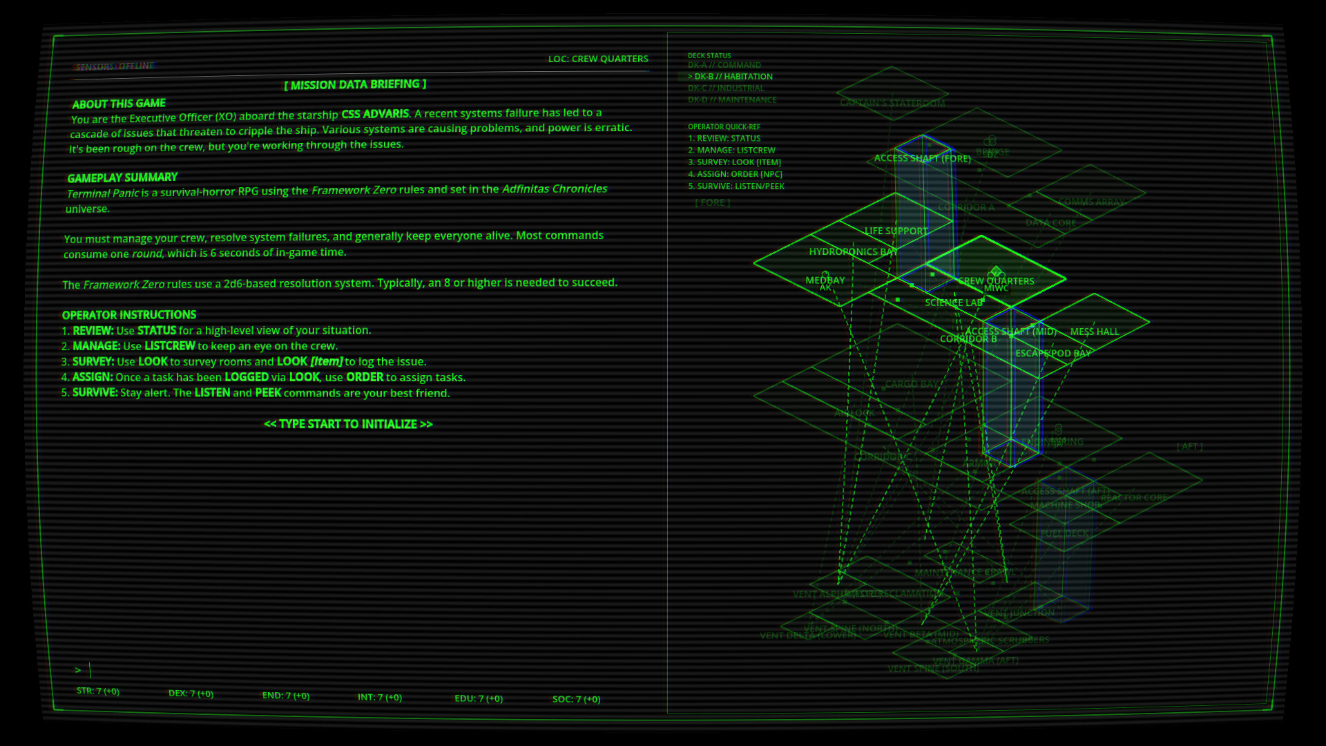Framework Zero: Terminal Panic screenshot 2