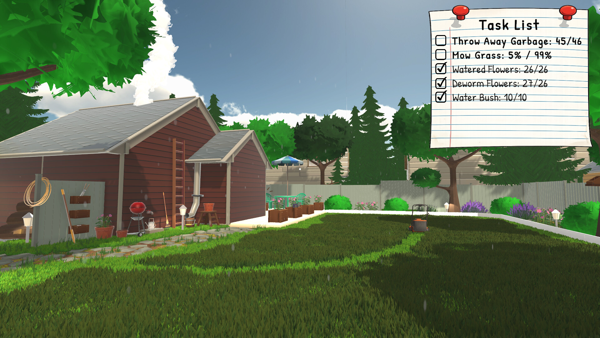 Garden Cleanup Simulator screenshot 11