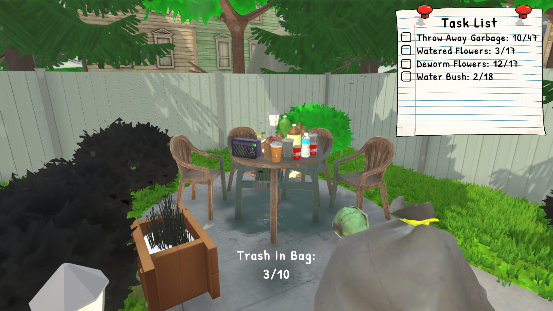 Garden Cleanup Simulator screenshot 5