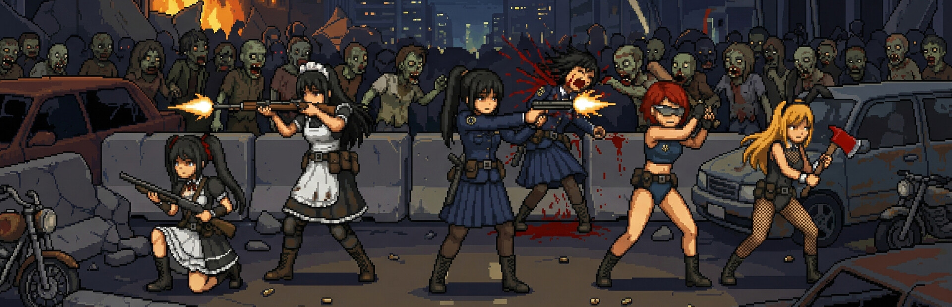 BULLET GIRL:ZOMBIE DEFENSE