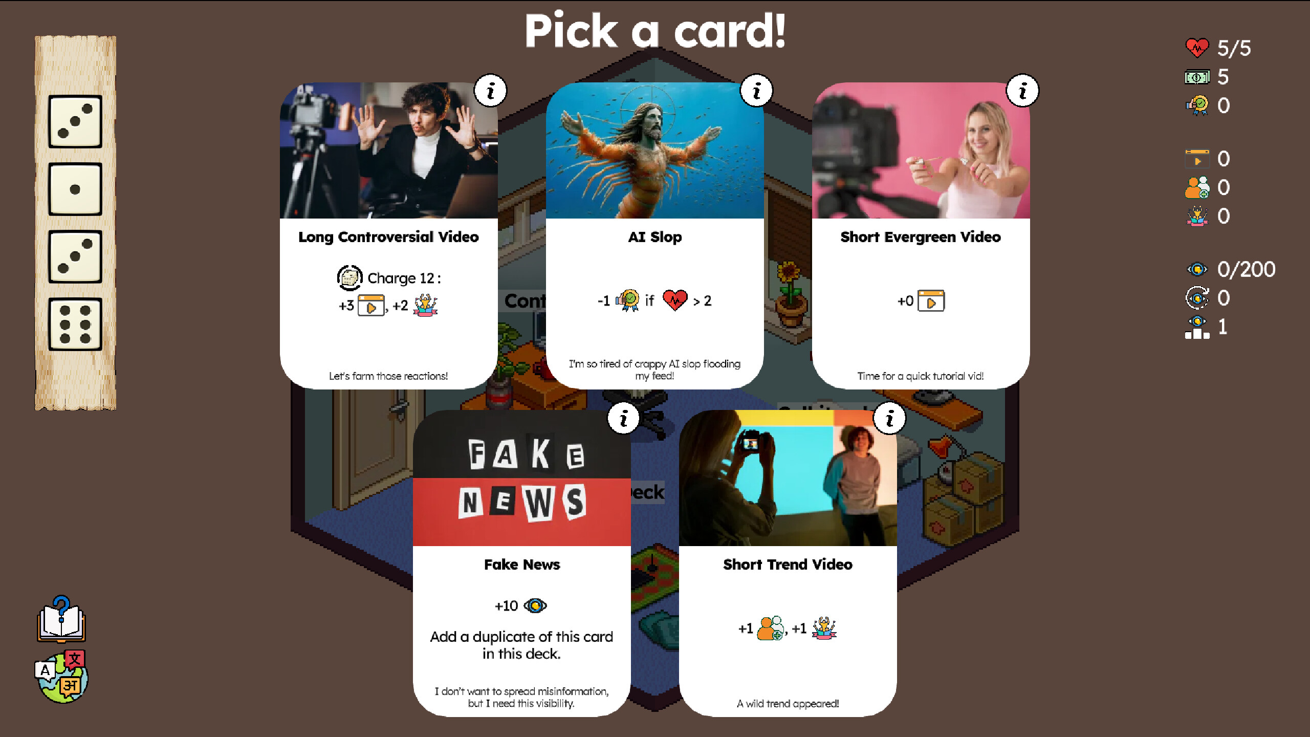 Influencer Solitaire screenshot 1