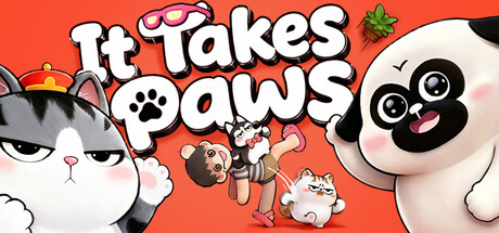 It Takes Paws — Steam header