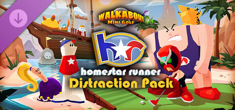 Walkabout Mini Golf: Homestar Runner Distraction Pack