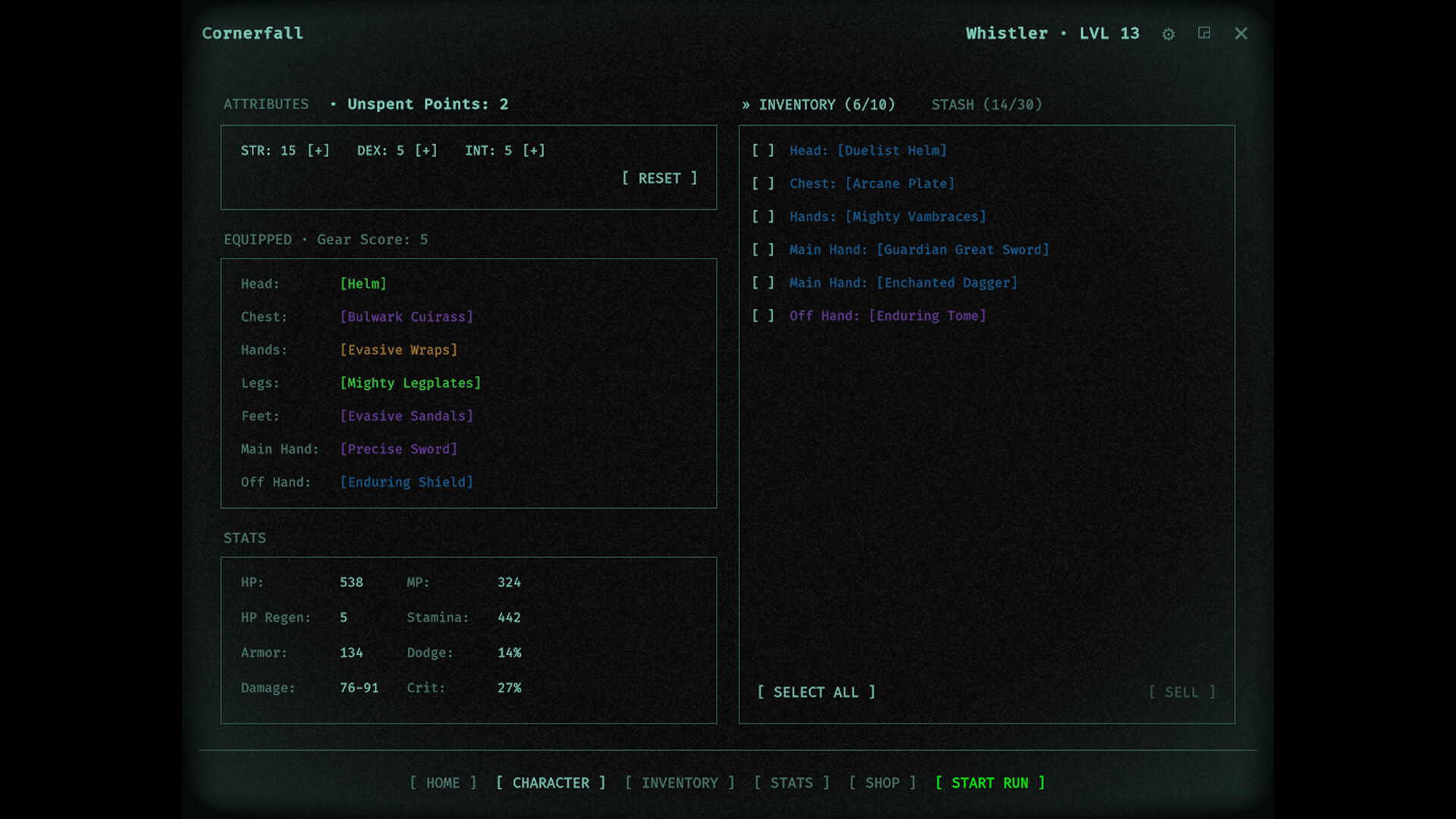Cornerfall screenshot 5