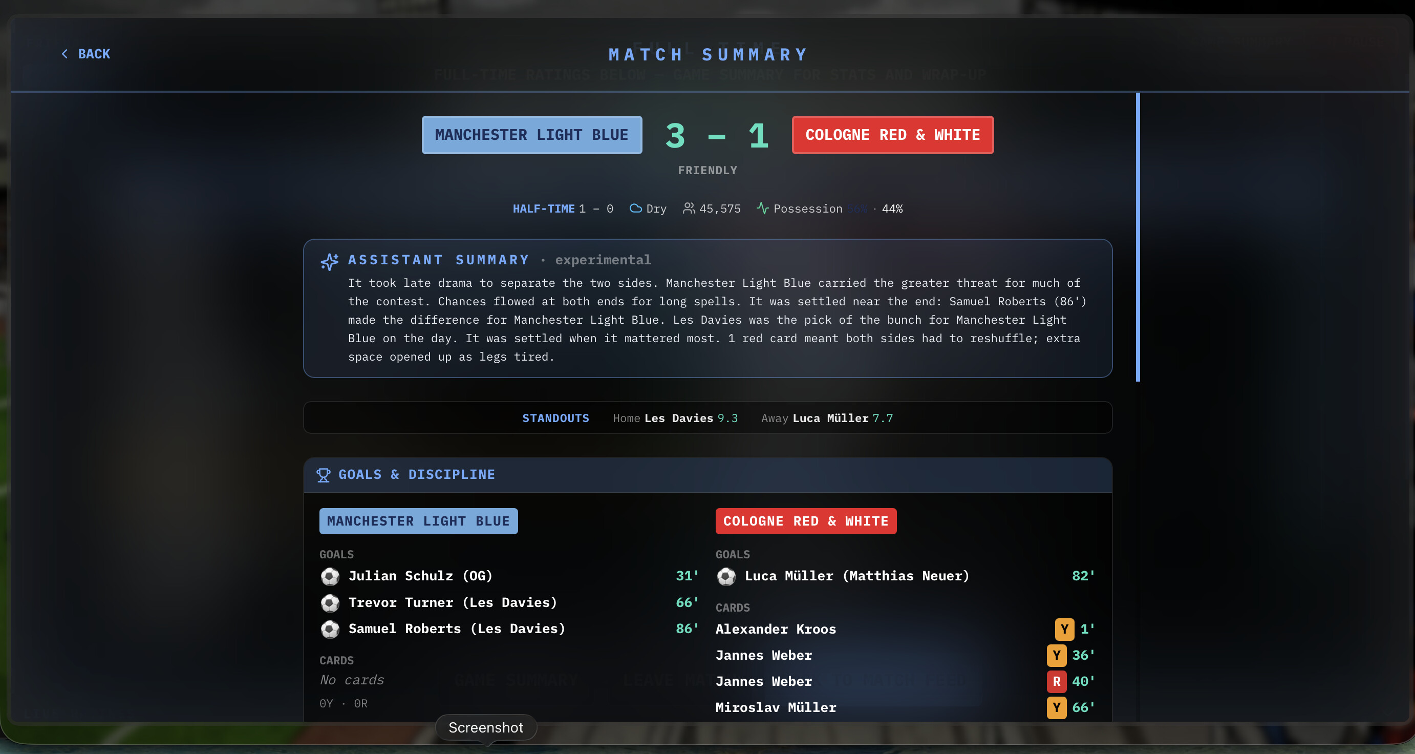 Retro Manager screenshot 7