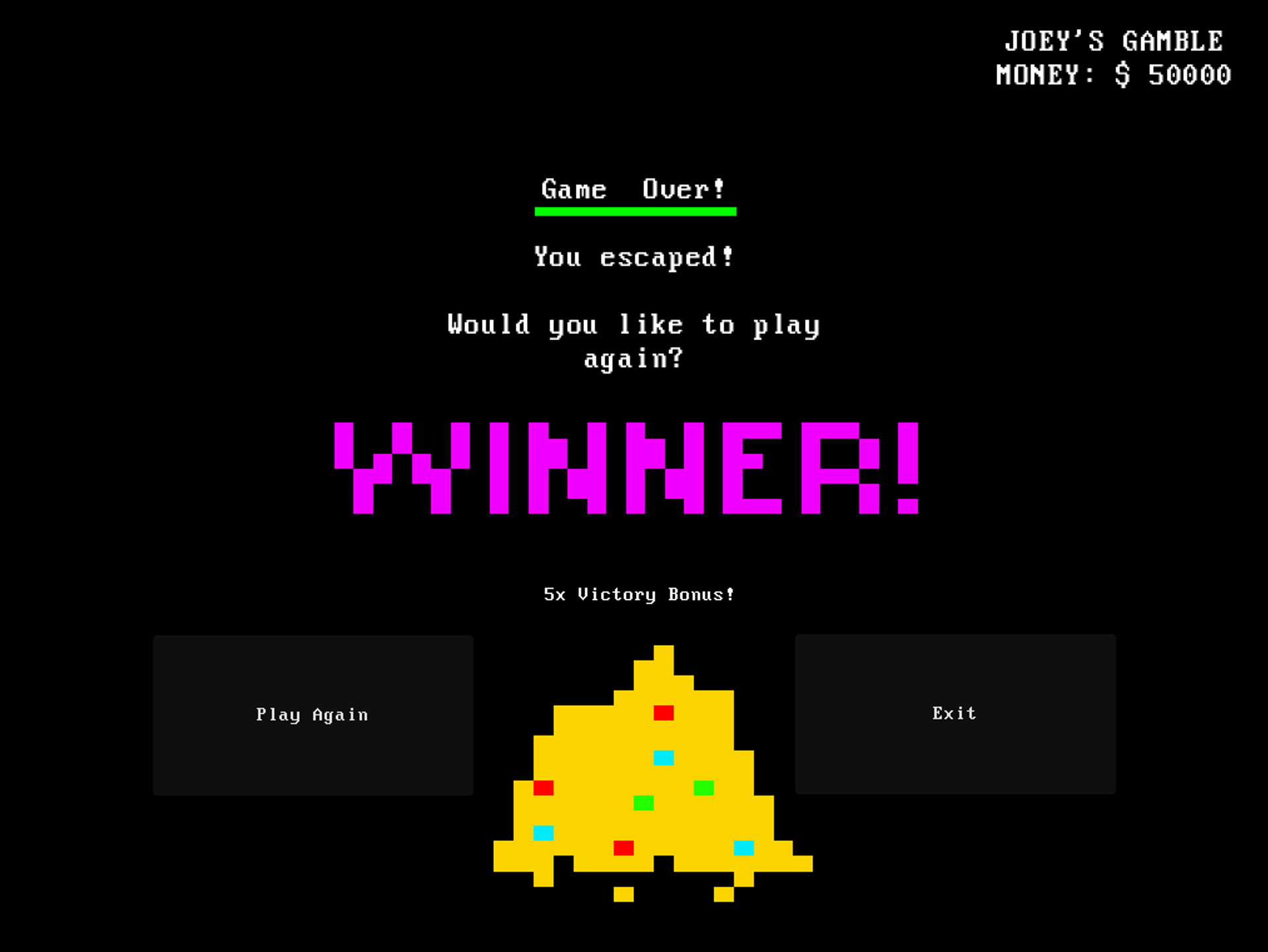 The Gamble Maze screenshot 1