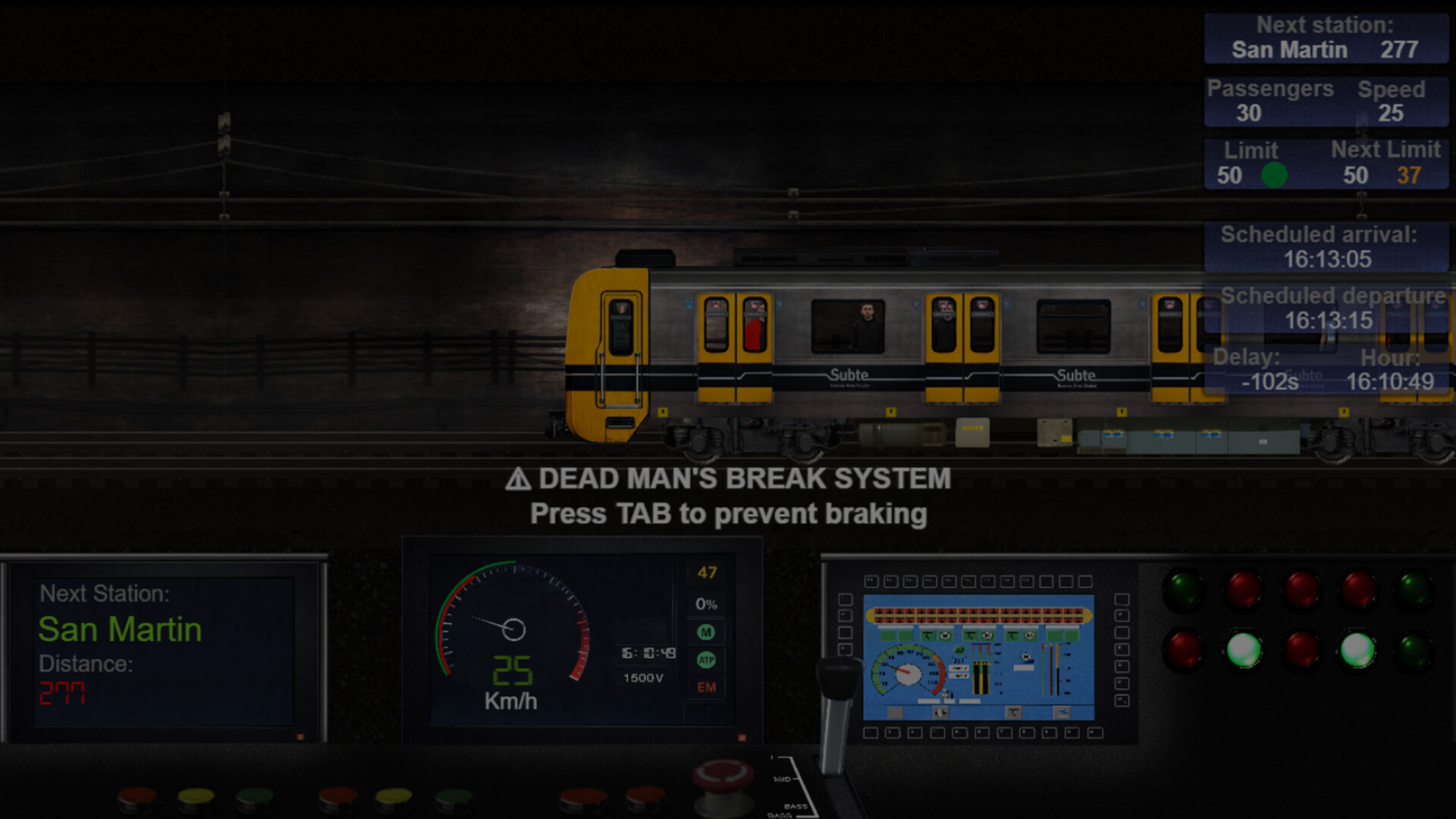 UrbanRail Metro Simulator screenshot 5