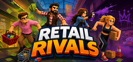 Retail Rivals — Steam header