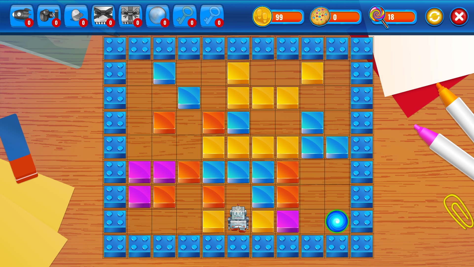 Abrix the robot screenshot 1
