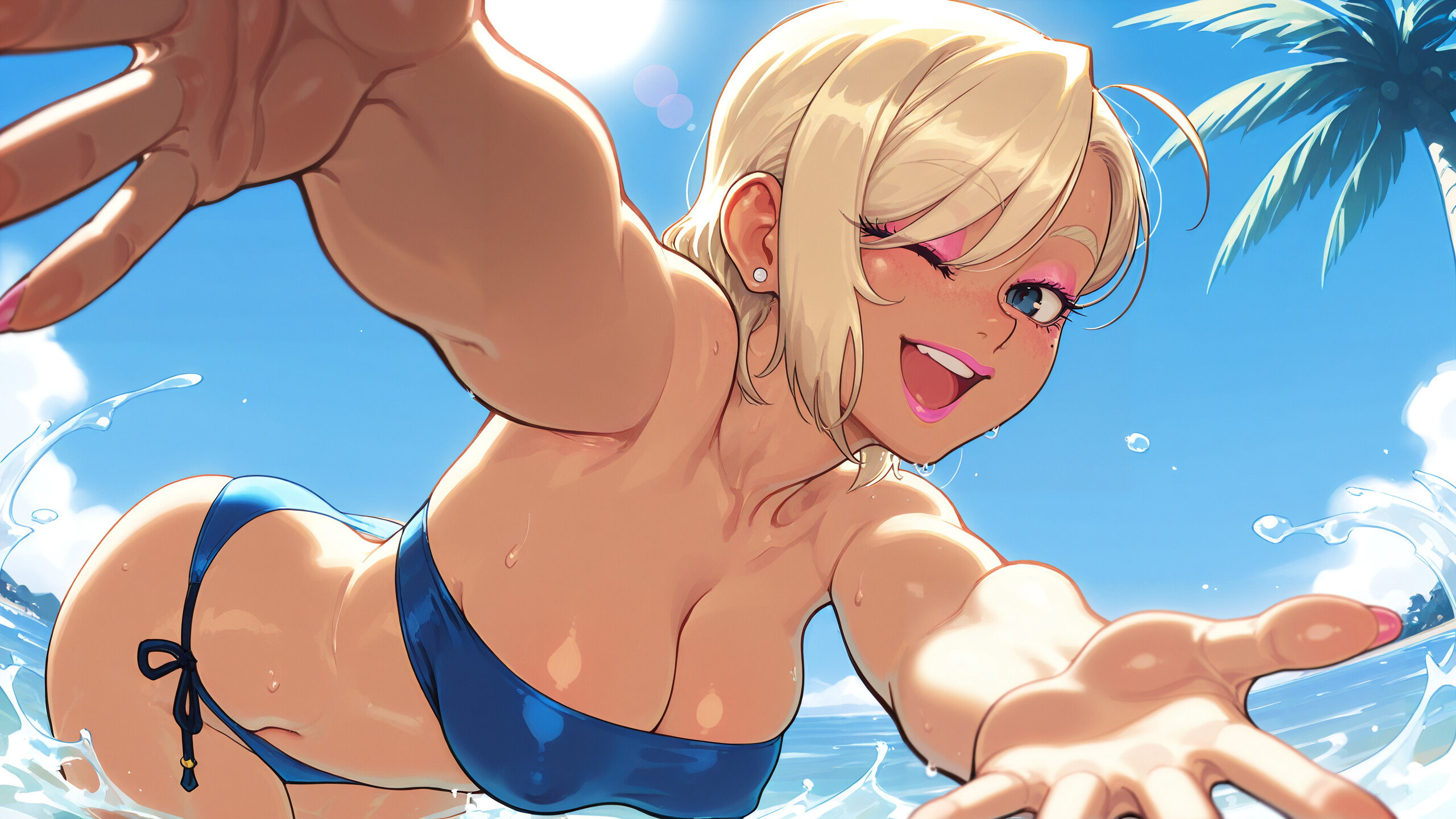 Clicker Complex: Correcting a Gyaru?! screenshot 2