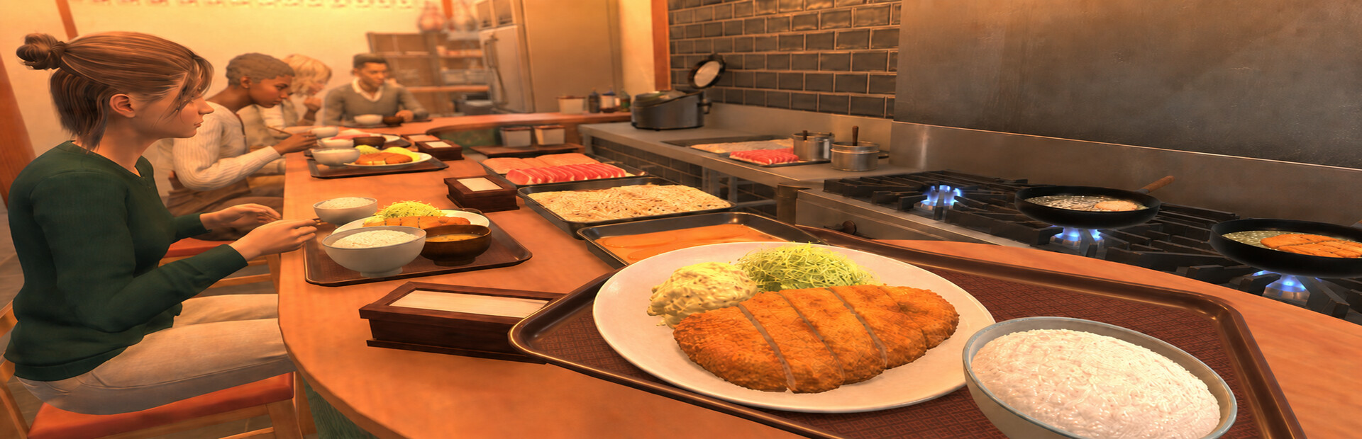 Tonkatsu Diner Simulator