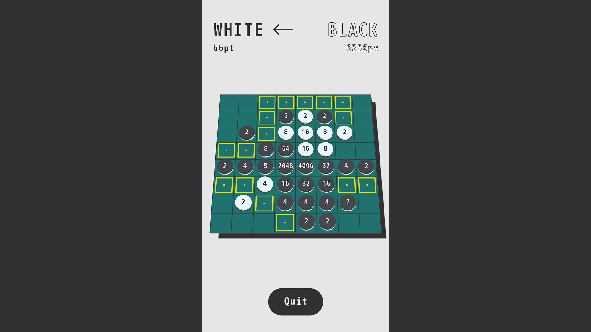 Reversi2048 screenshot 3
