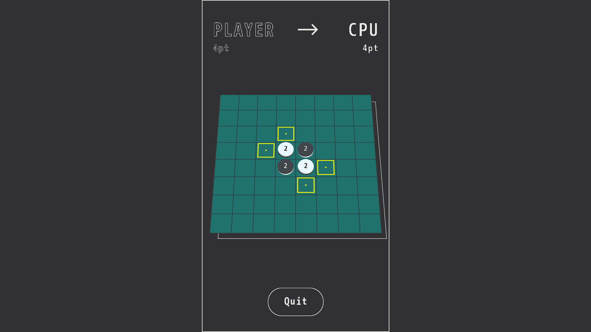 Reversi2048 screenshot 2