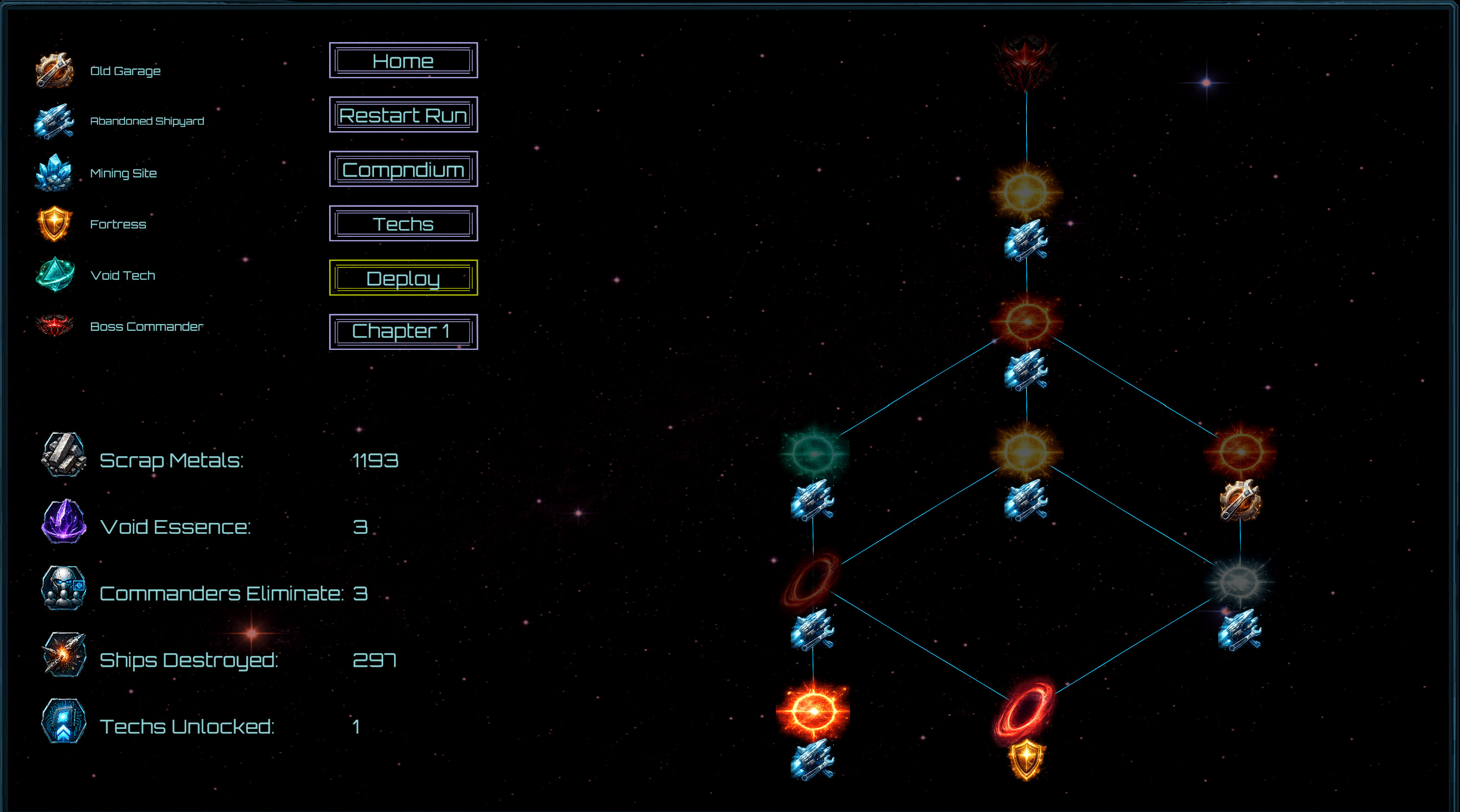 Void Commander: Armada screenshot 1