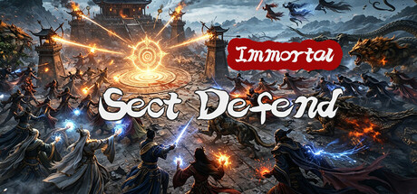 Immortal Sect Defend — Steam header