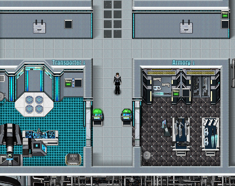 RPG Maker VX Ace - PVG Sci Fi Tiles screenshot 8