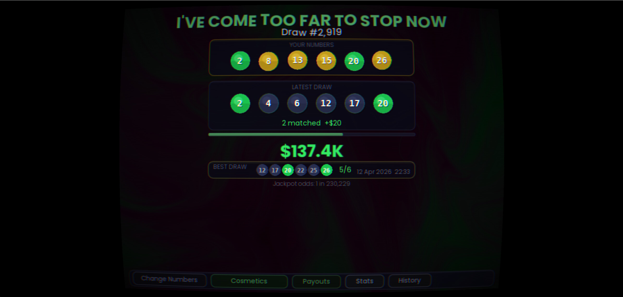 Lotto.exe screenshot 1
