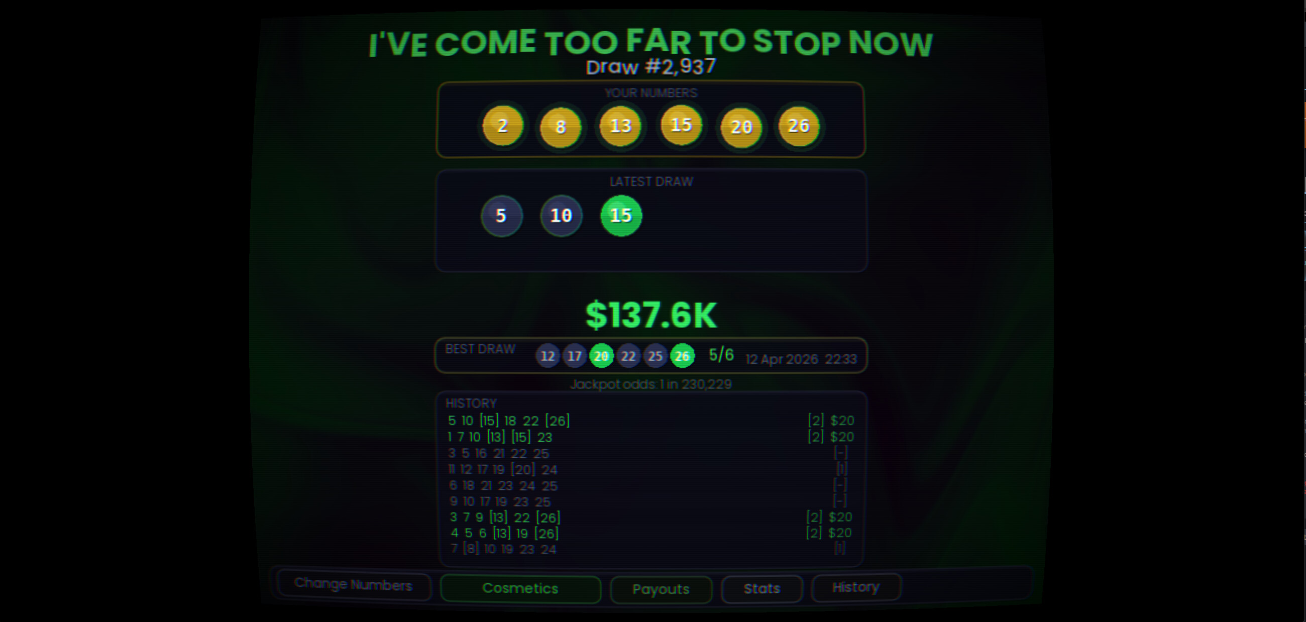 Lotto.exe screenshot 5