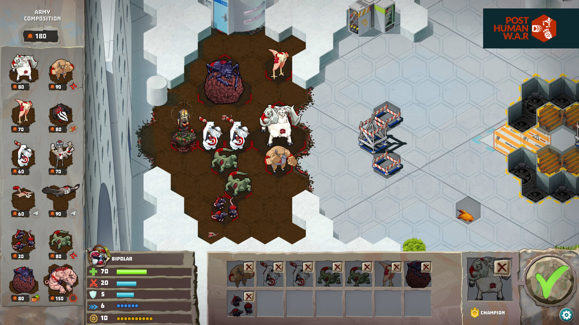 Post Human W.A.R screenshot 2