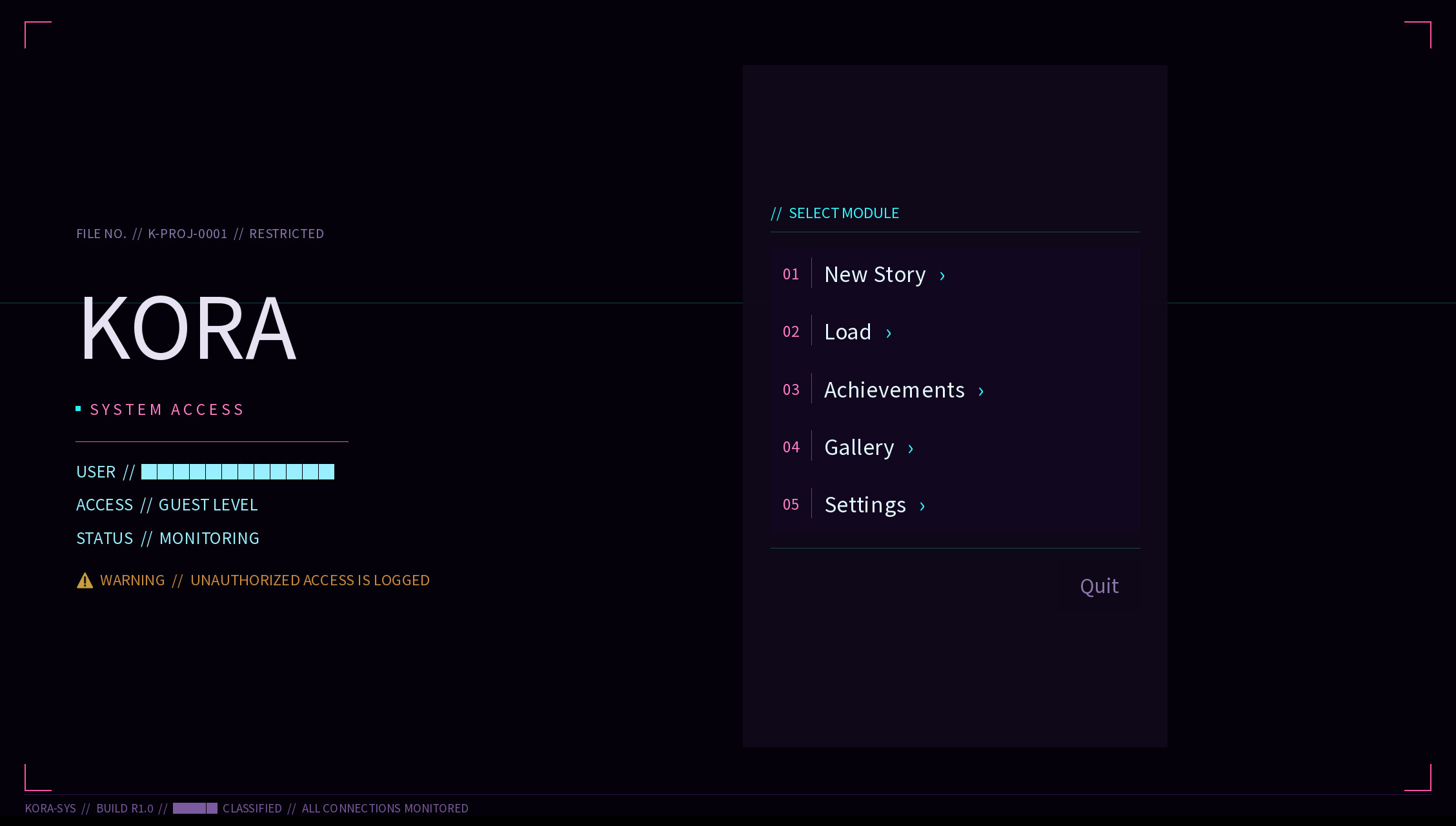 KORA screenshot 1