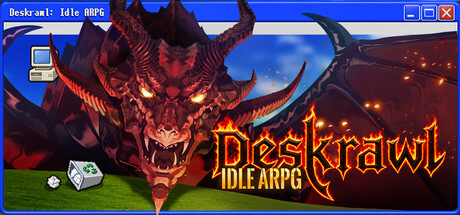 Deskrawl: Idle ARPG — Steam header