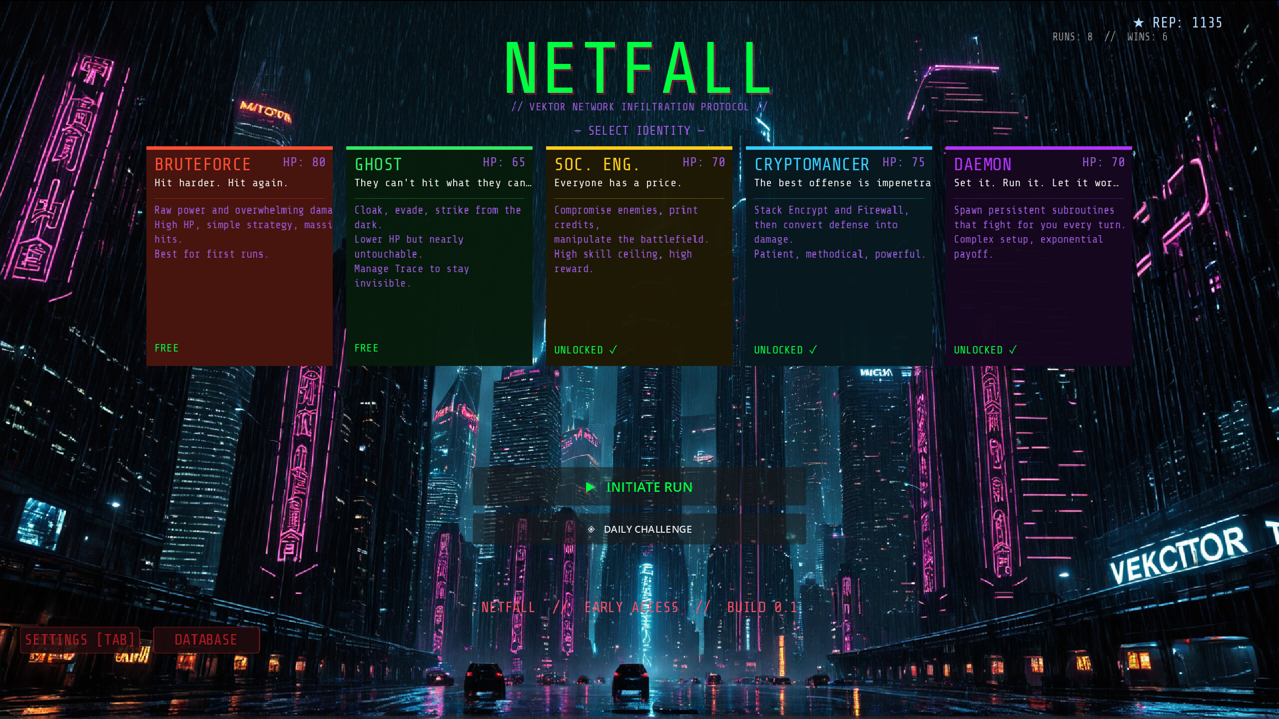 Netfall screenshot 1