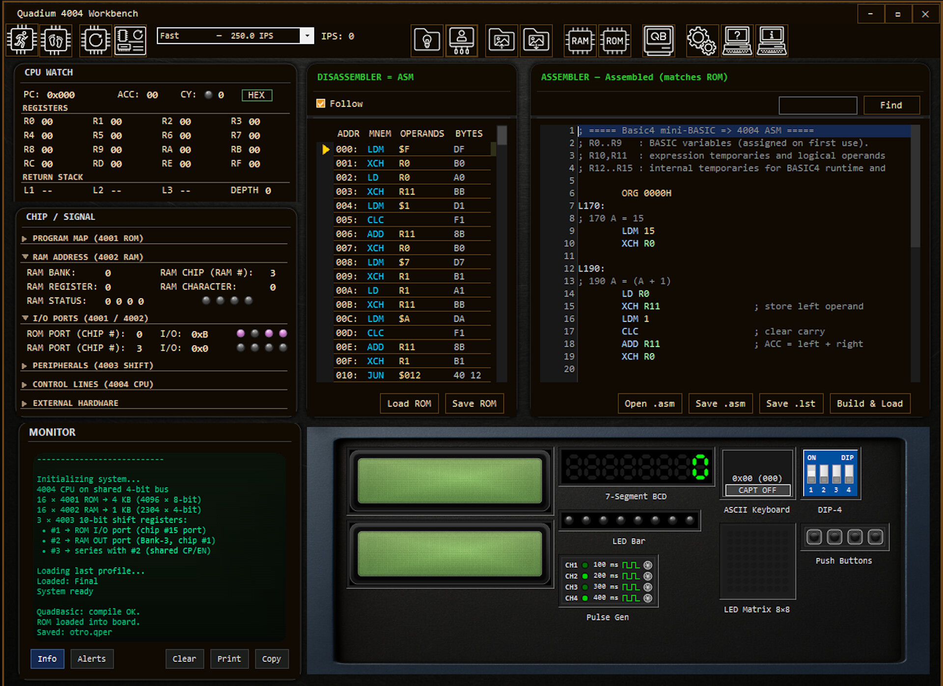 Quadium 4004 Workbench screenshot 8