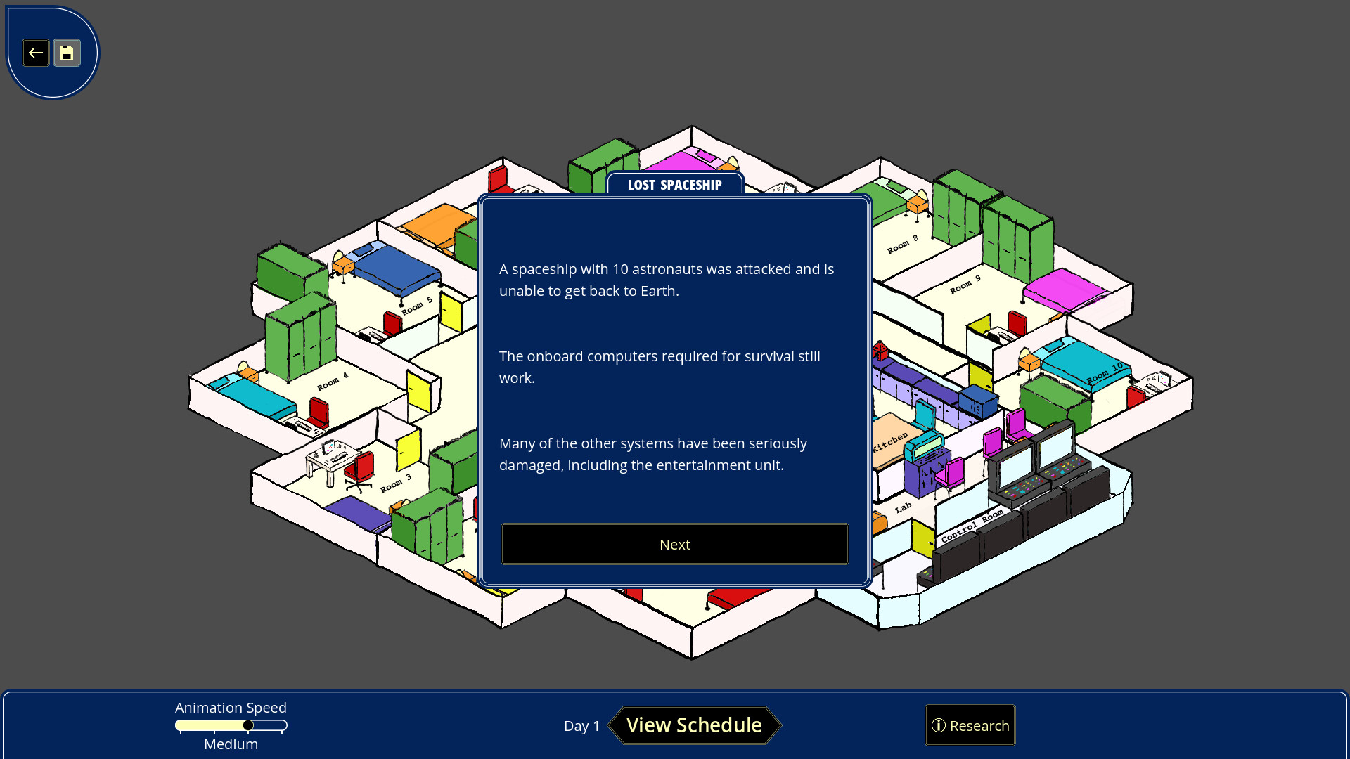Disconnected screenshot 1