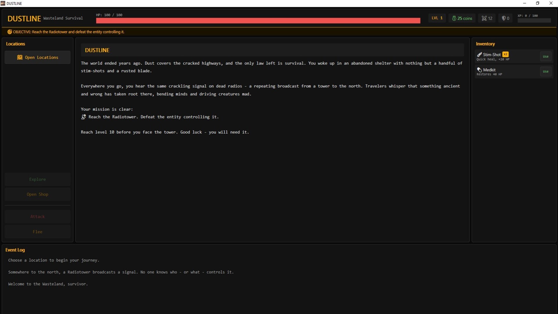 Dustline screenshot 1