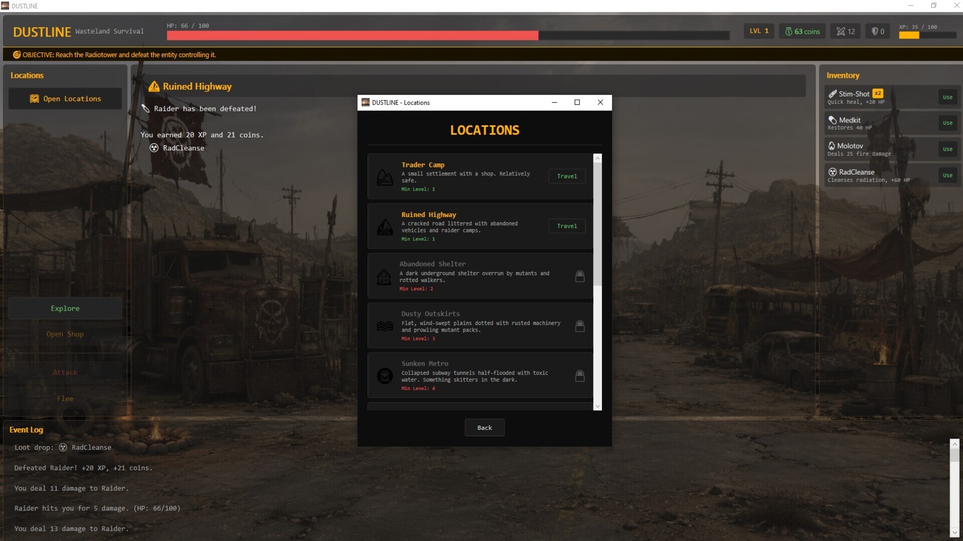 Dustline screenshot 2