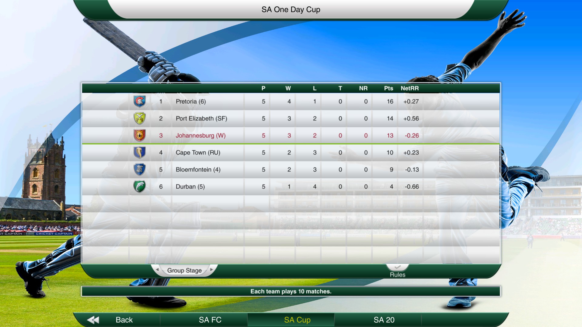 Cricket Captain 2016 screenshot 18
