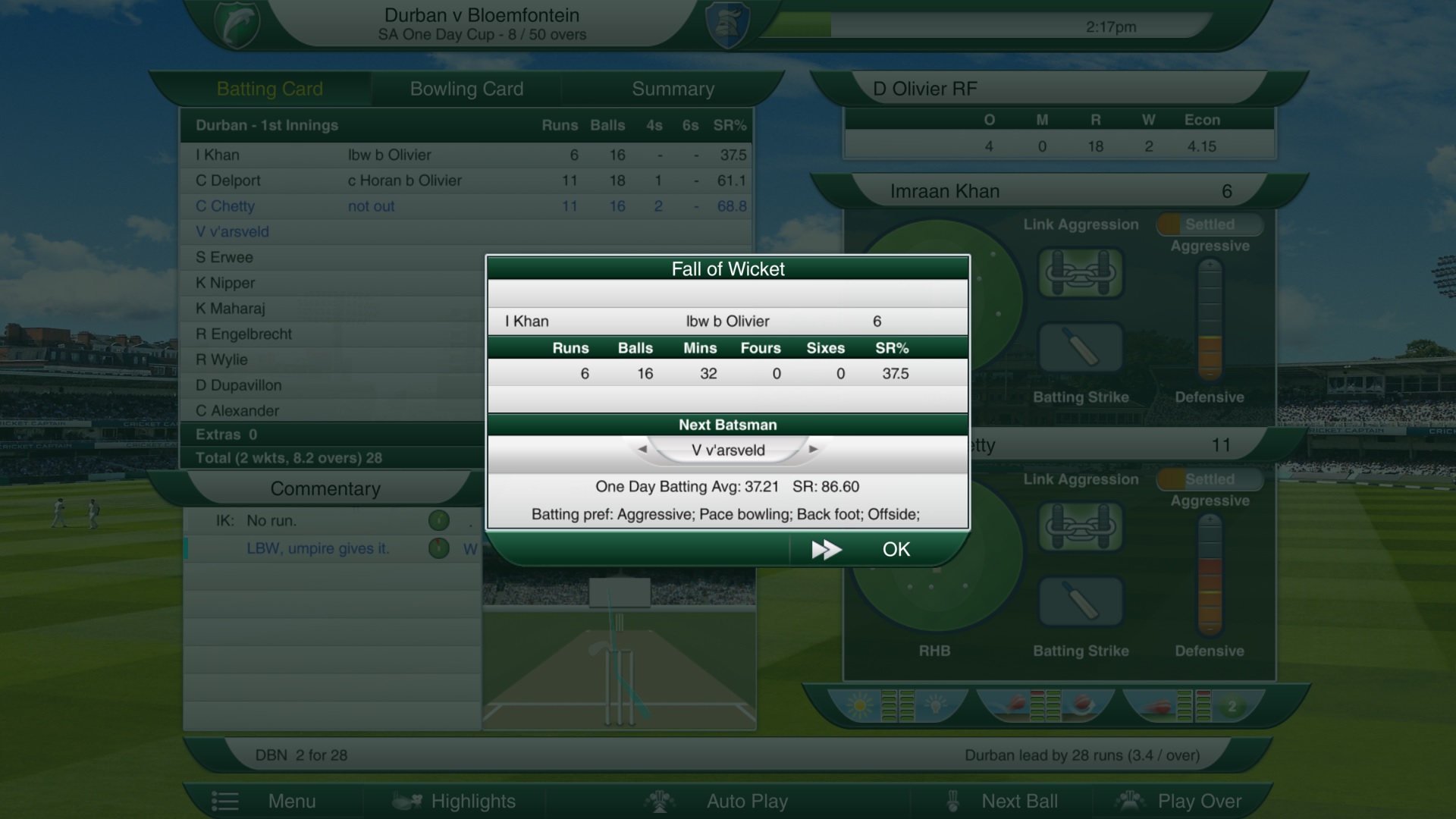 Cricket Captain 2016 screenshot 10