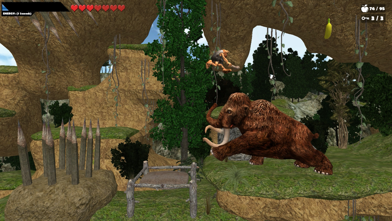 Caveman World: Mountains of Unga Boonga screenshot 3