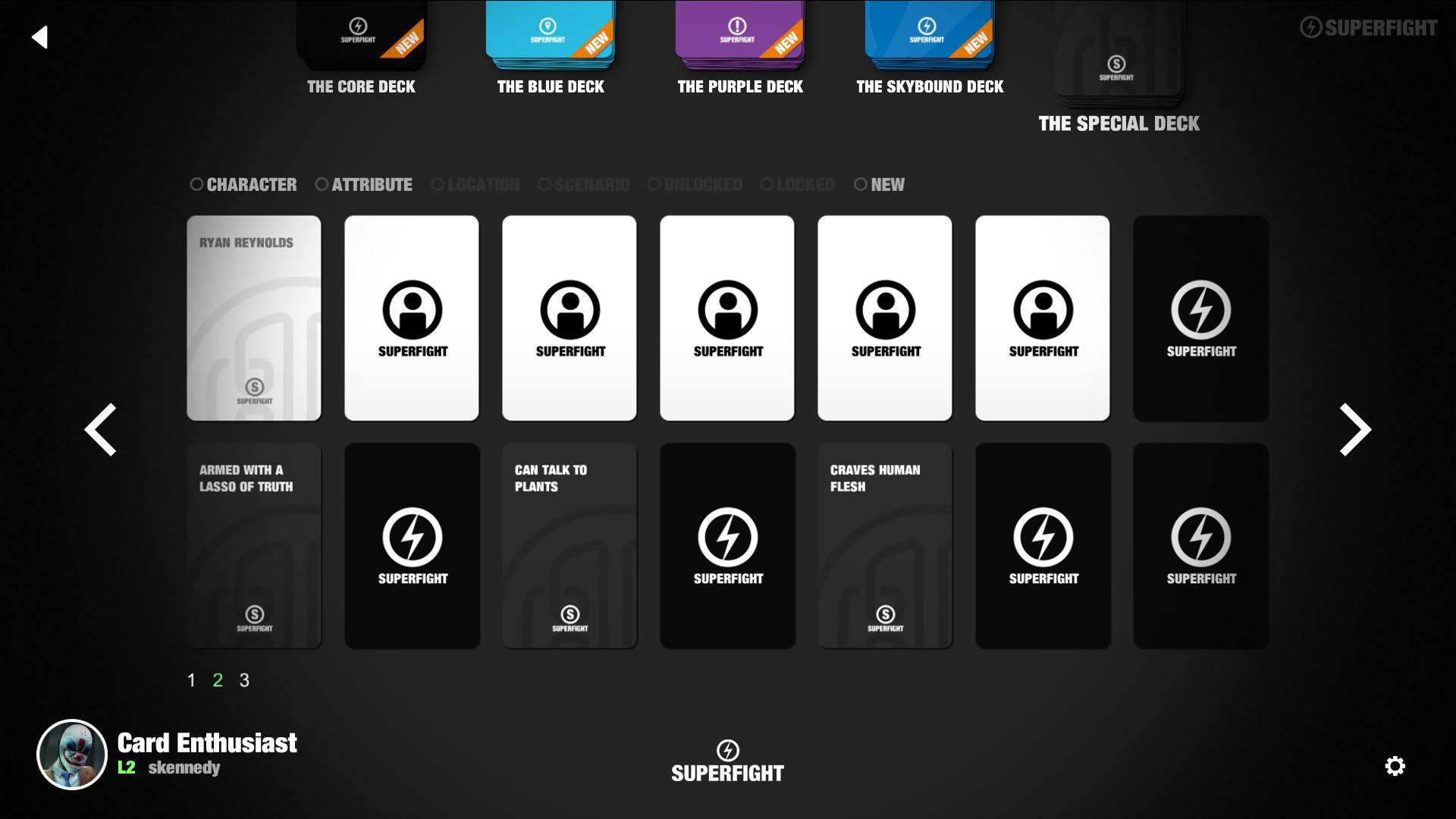 SUPERFIGHT - The SDCC 2016 Micro Deck screenshot 3