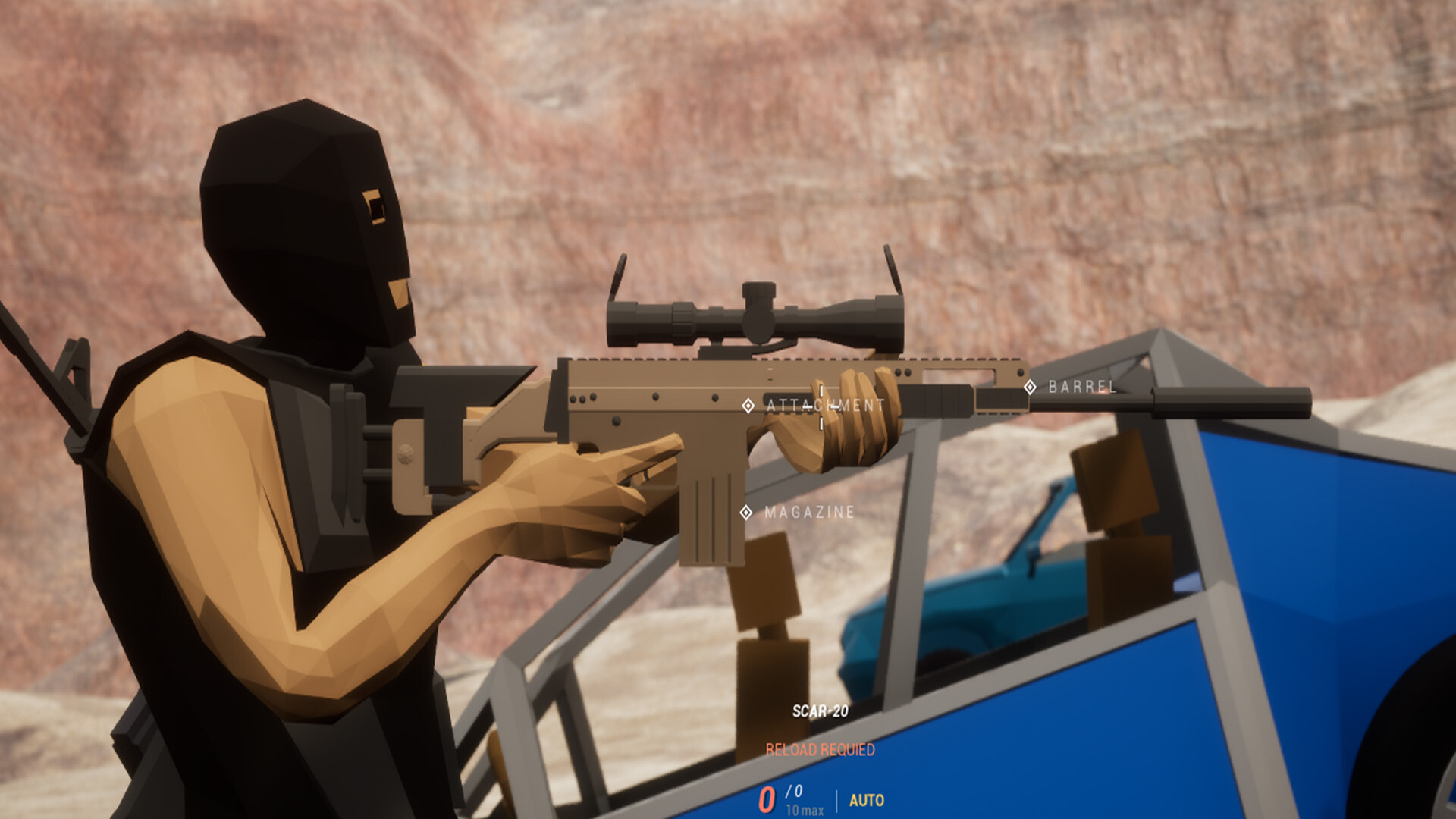 The Long Drive Badland SCAR20 screenshot 1