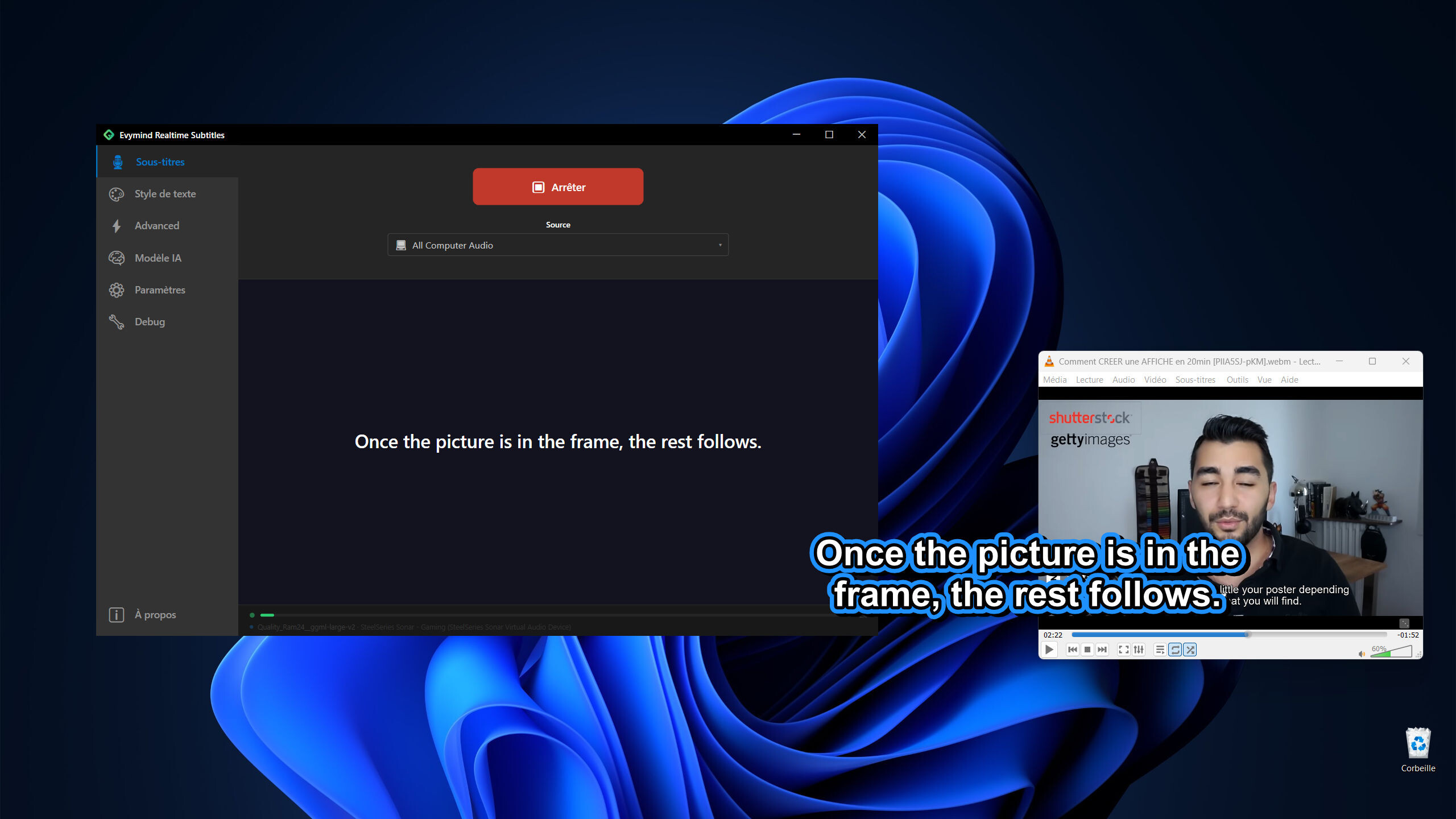 Evymind Realtime Subtitles screenshot 1