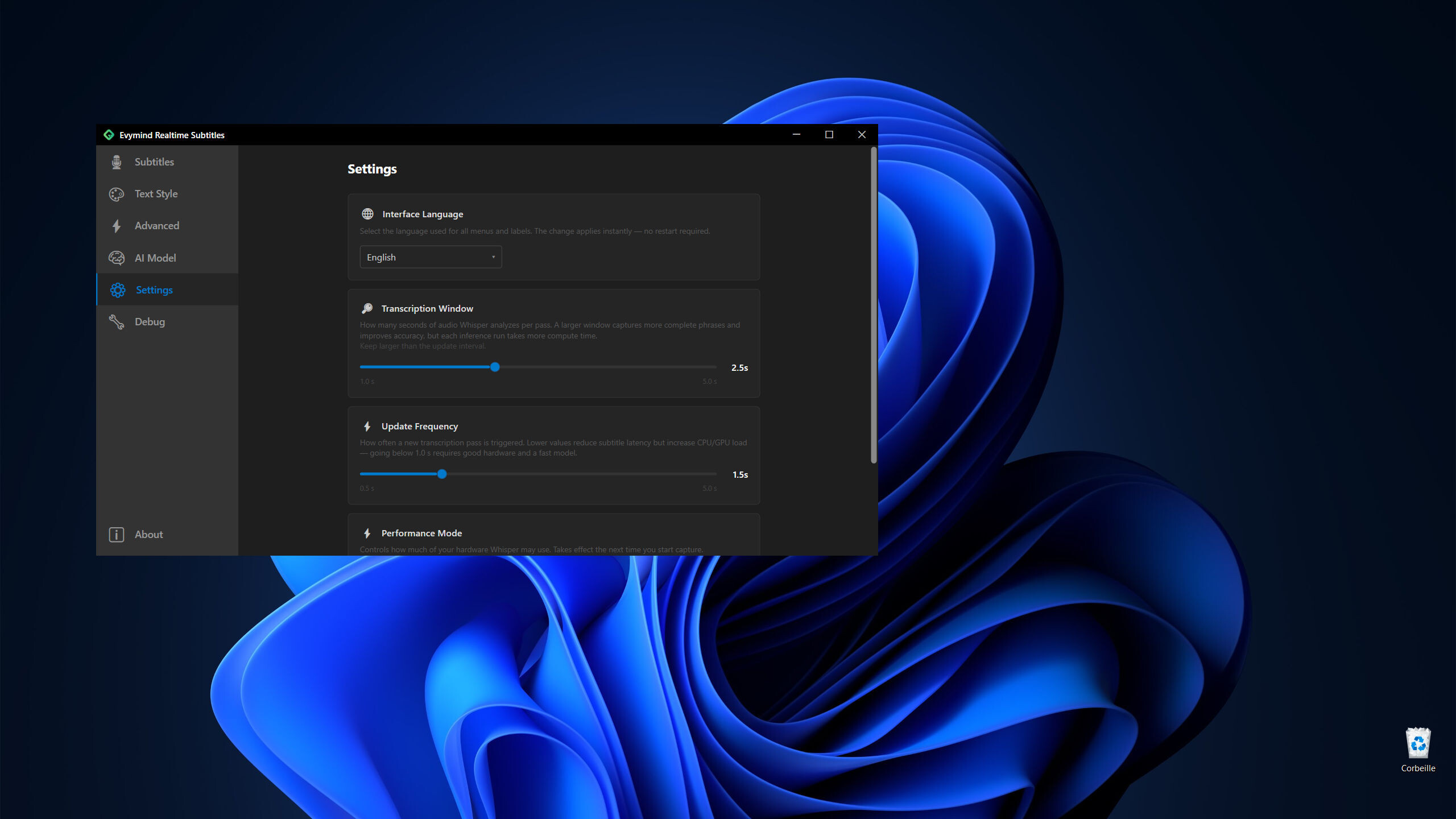 Evymind Realtime Subtitles screenshot 6
