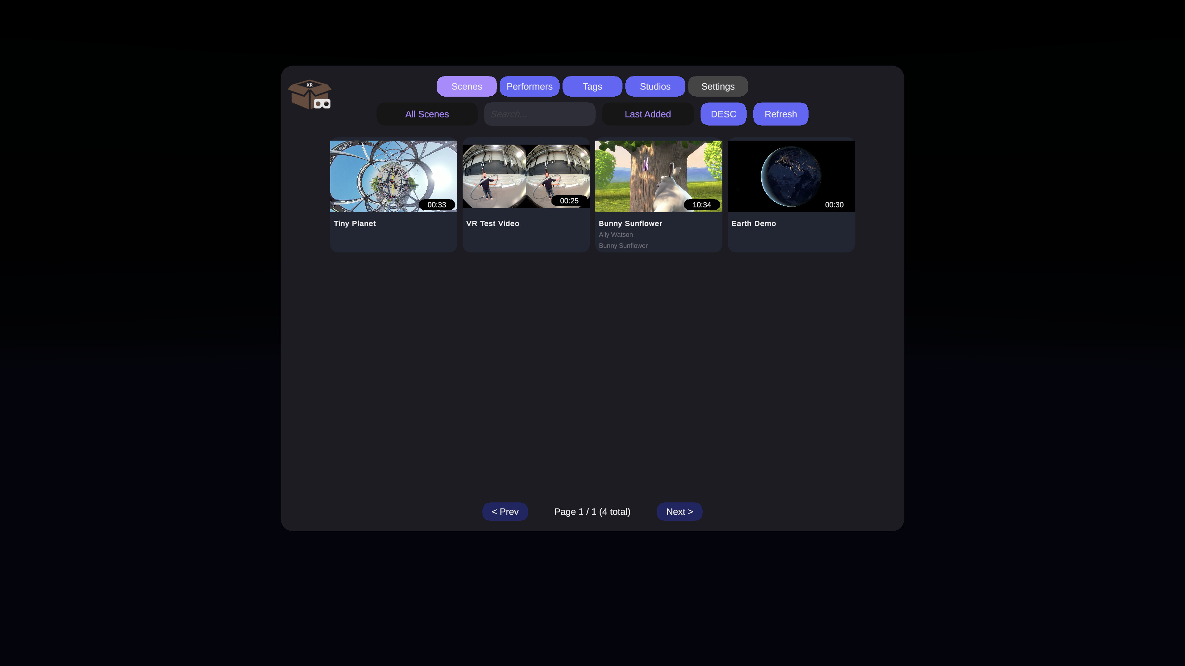 StashXR screenshot 1