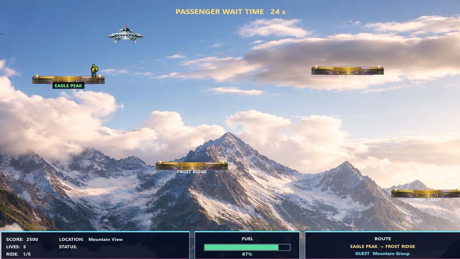 Space Tram screenshot 5