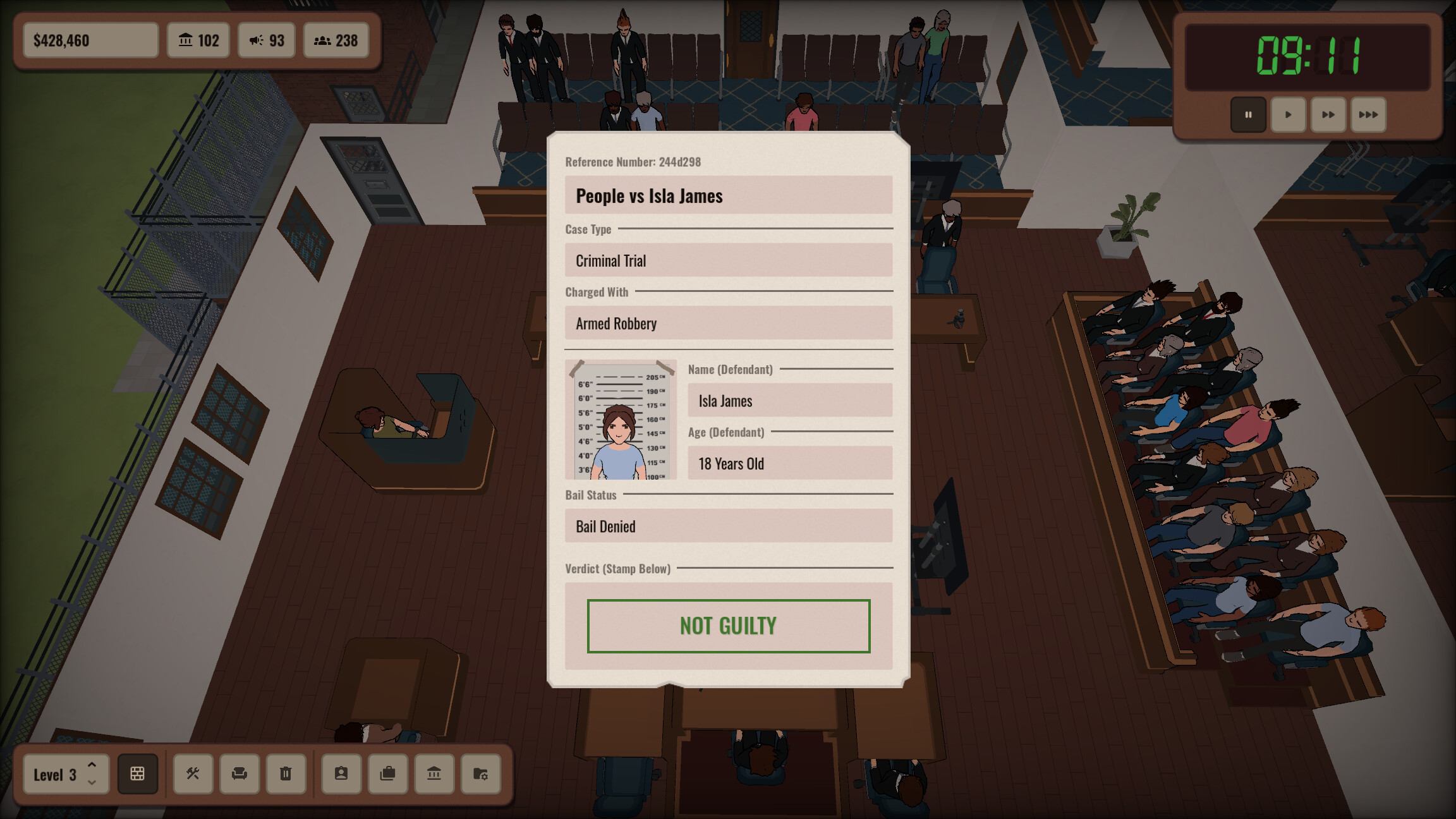 Justice Project screenshot 2